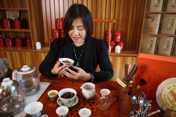 Hương vị cao trà mục nhan 